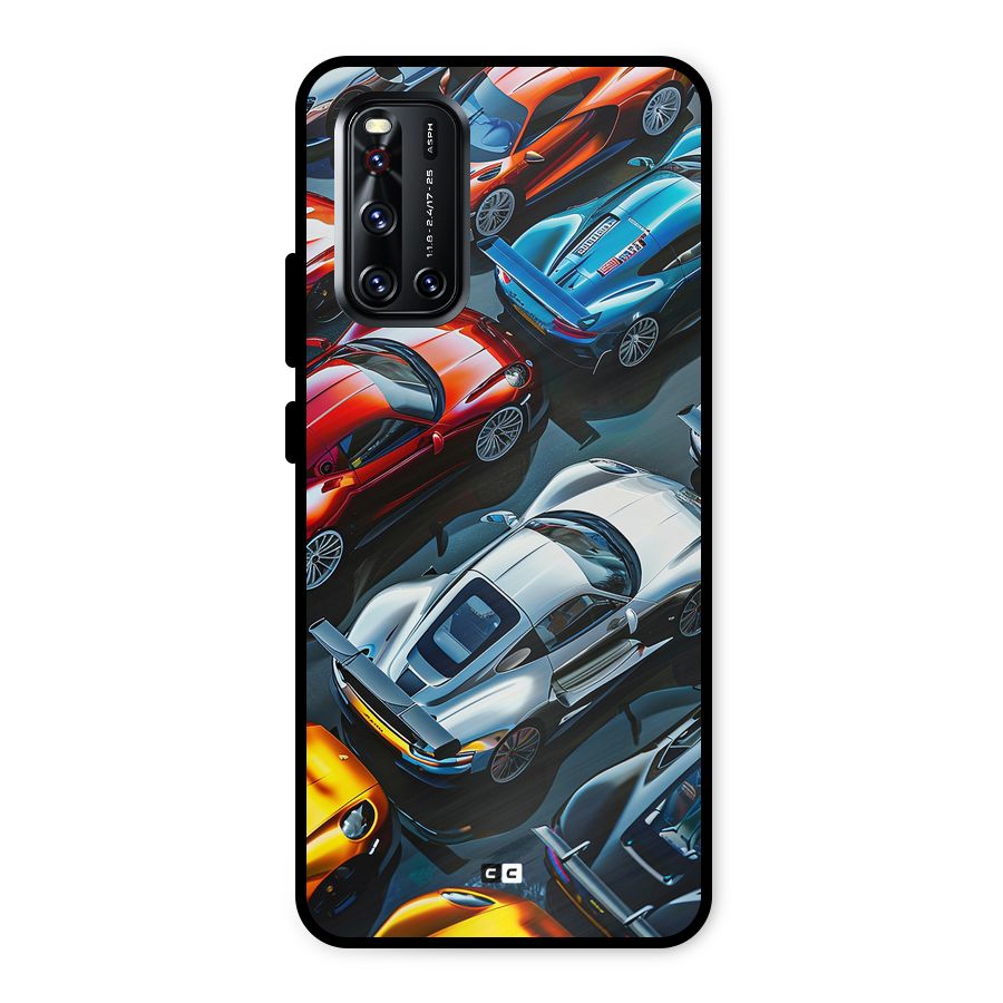 Supercar Club Metal Back Case for Vivo V19