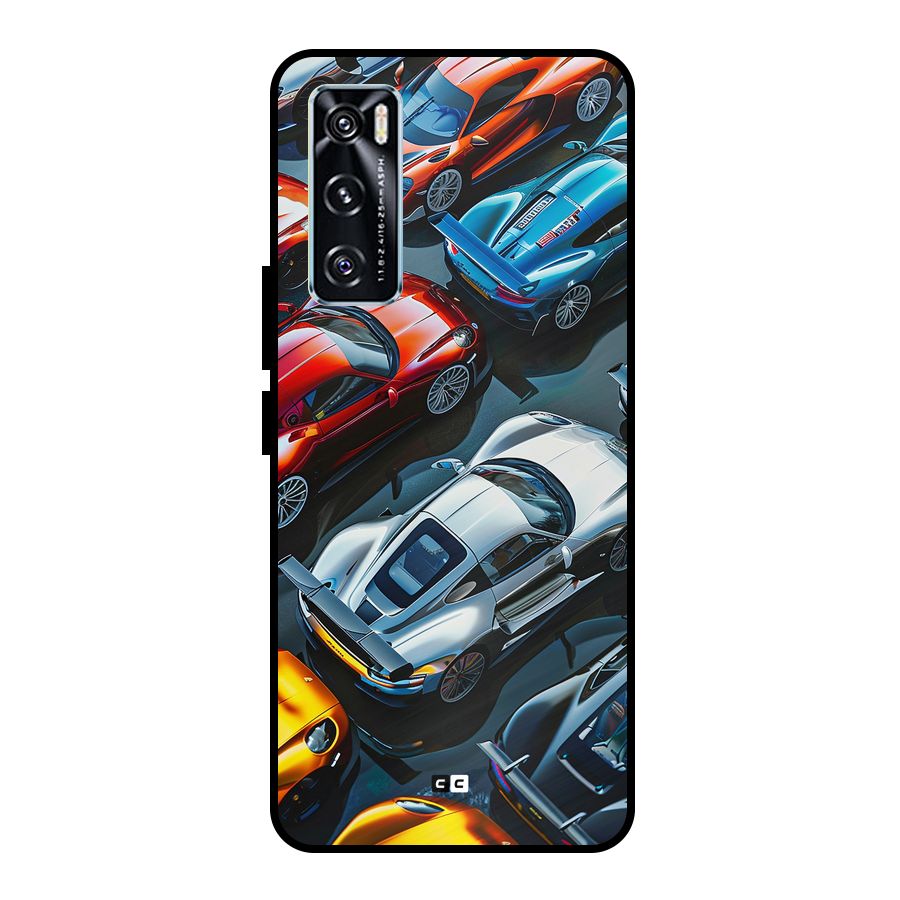 Supercar Club Metal Back Case for Vivo V20 SE