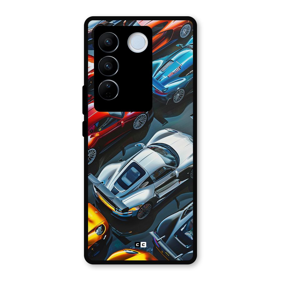 Supercar Club Metal Back Case for Vivo V27