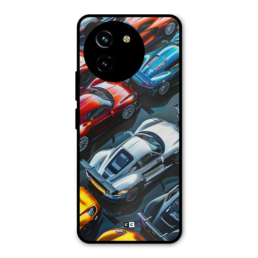 Supercar Club Metal Back Case for Vivo Y200i