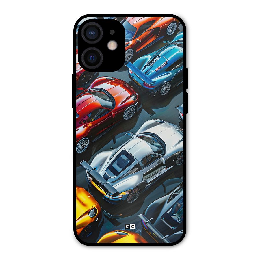 Supercar Club Metal Back Case for iPhone 12 Mini
