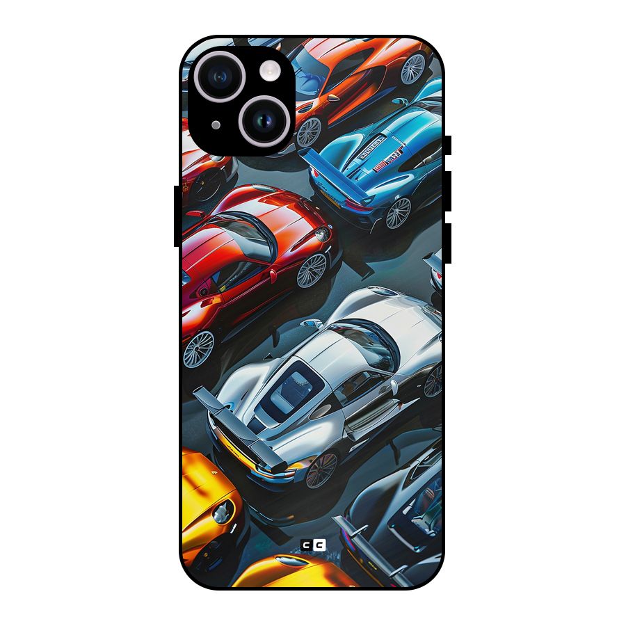 Supercar Club Metal Back Case for iPhone 14 Plus
