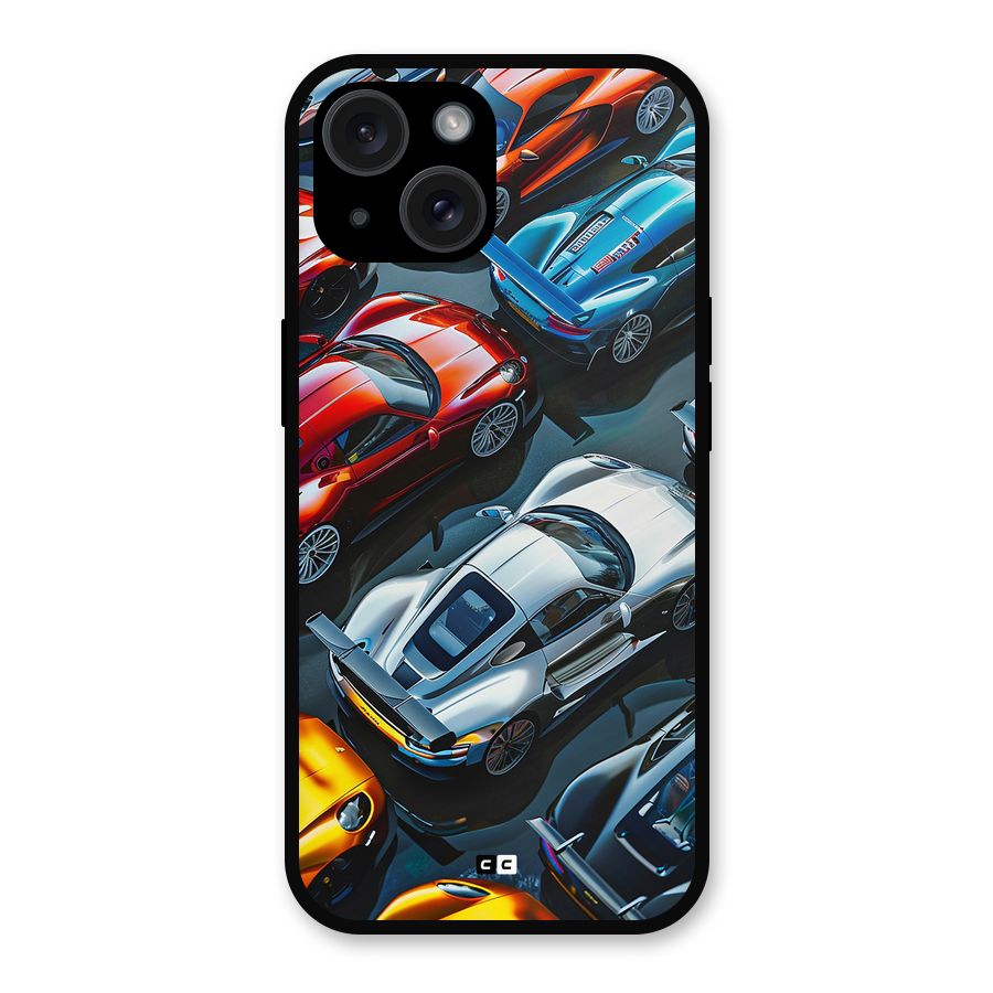 Supercar Club Metal Back Case for iPhone 15