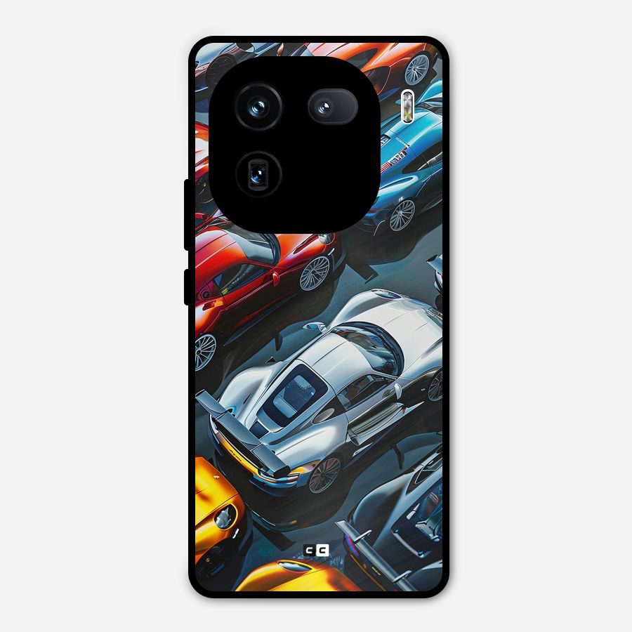 Supercar Club Metal Back Case for iQOO 12