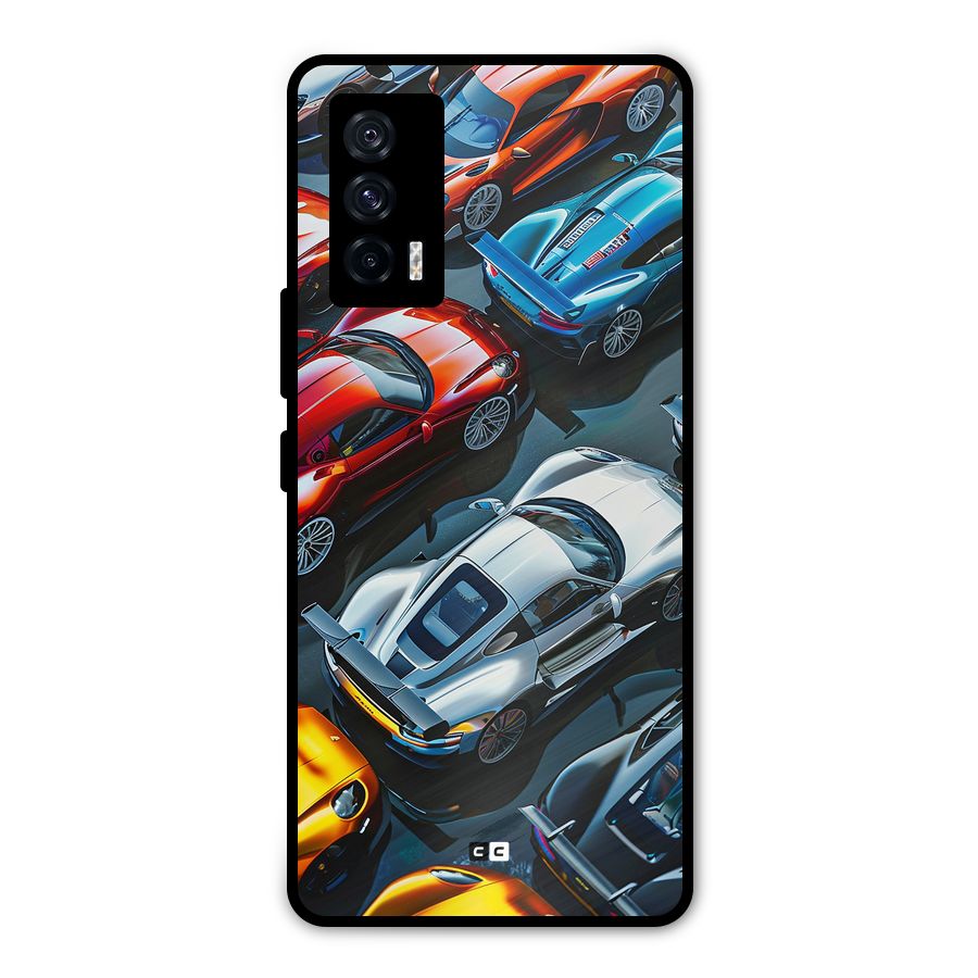 Supercar Club Metal Back Case for iQOO 7 5G