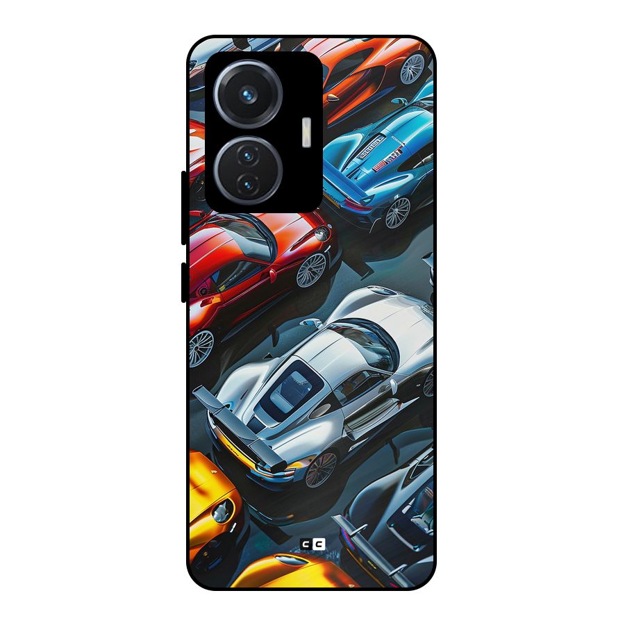 Supercar Club Metal Back Case for iQOO Z6 44W