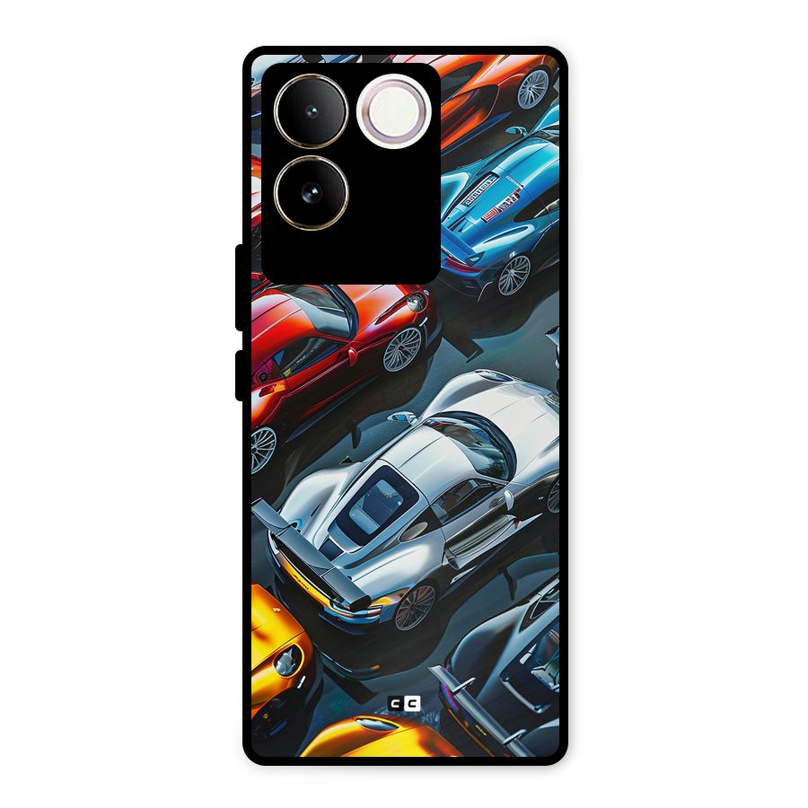 Supercar Club Metal Back Case for iQOO Z7 Pro