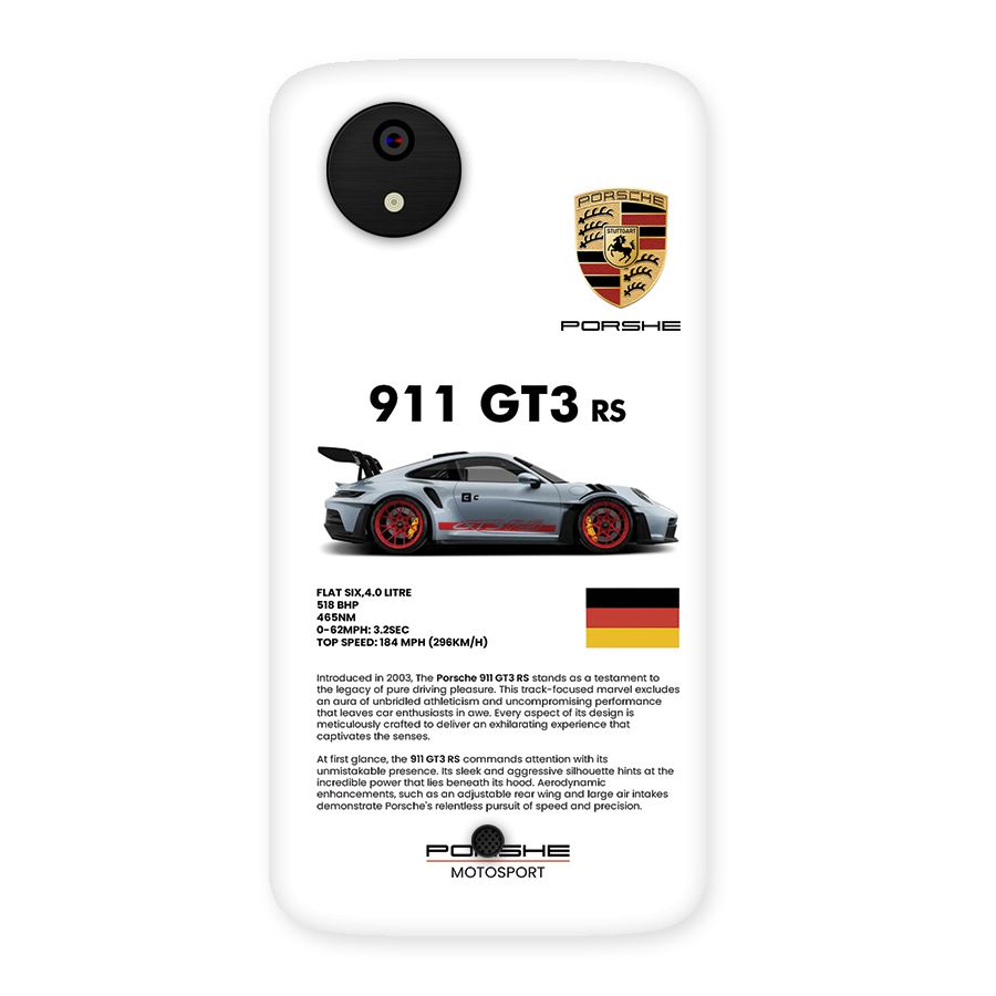 Supercar Features Back Case for Canvas A1  AQ4501