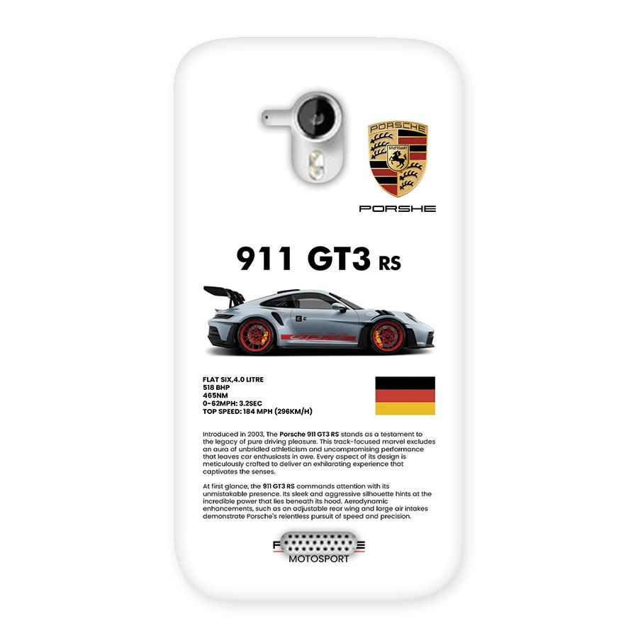 Supercar Features Back Case for Canvas HD A116