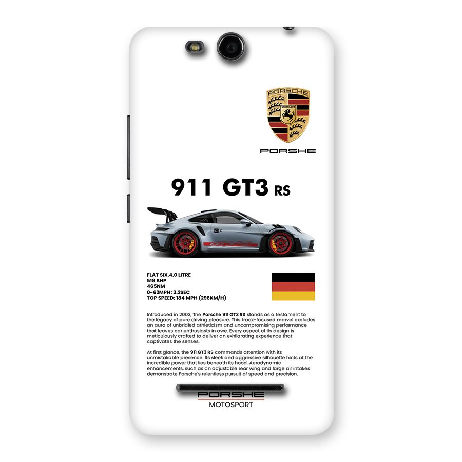 Supercar Features Back Case for Canvas Juice 3 Q392