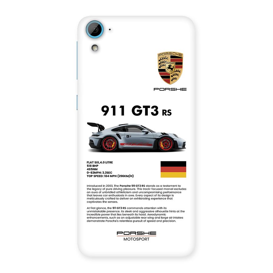 Supercar Features Back Case for Desire 826
