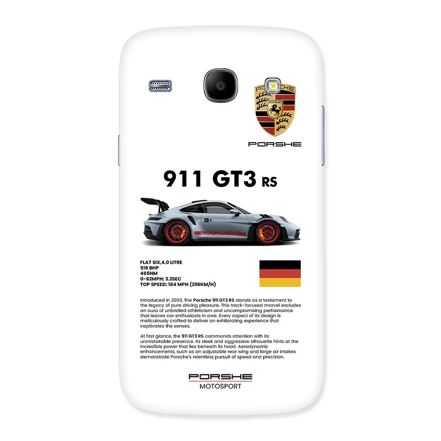 Supercar Features Back Case for Galaxy Core