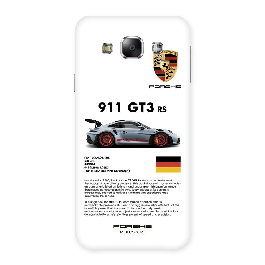 Supercar Features Back Case for Galaxy E5