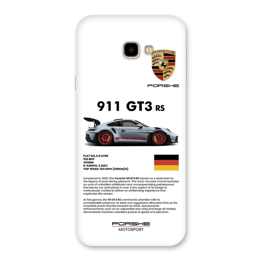 Supercar Features Back Case for Galaxy J4 Plus