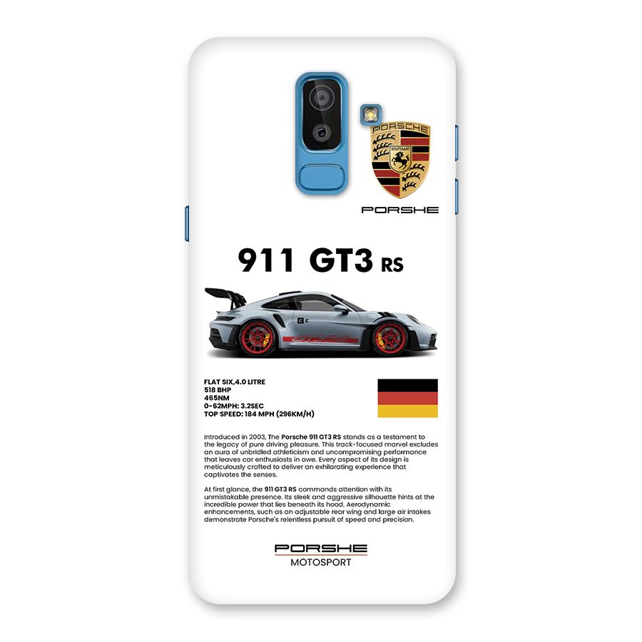 Supercar Features Back Case for Galaxy J8