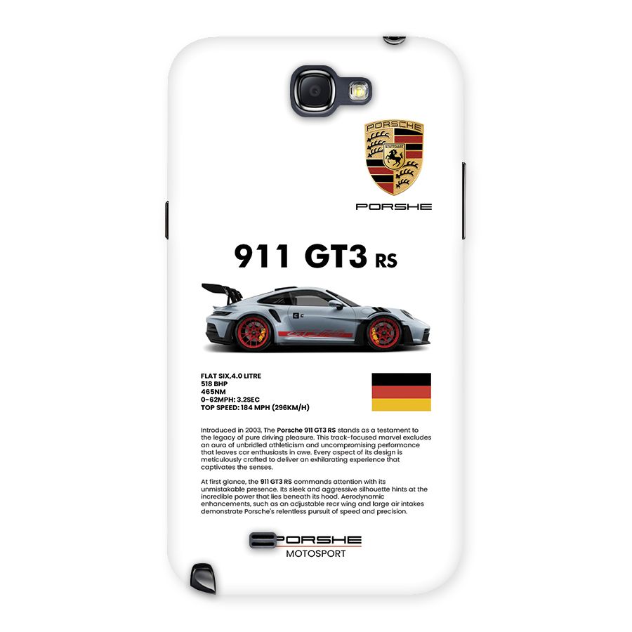 Supercar Features Back Case for Galaxy Note 2