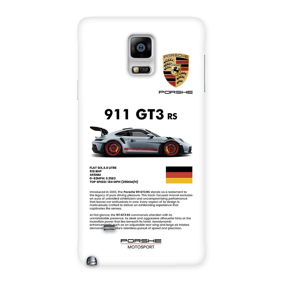 Supercar Features Back Case for Galaxy Note 4