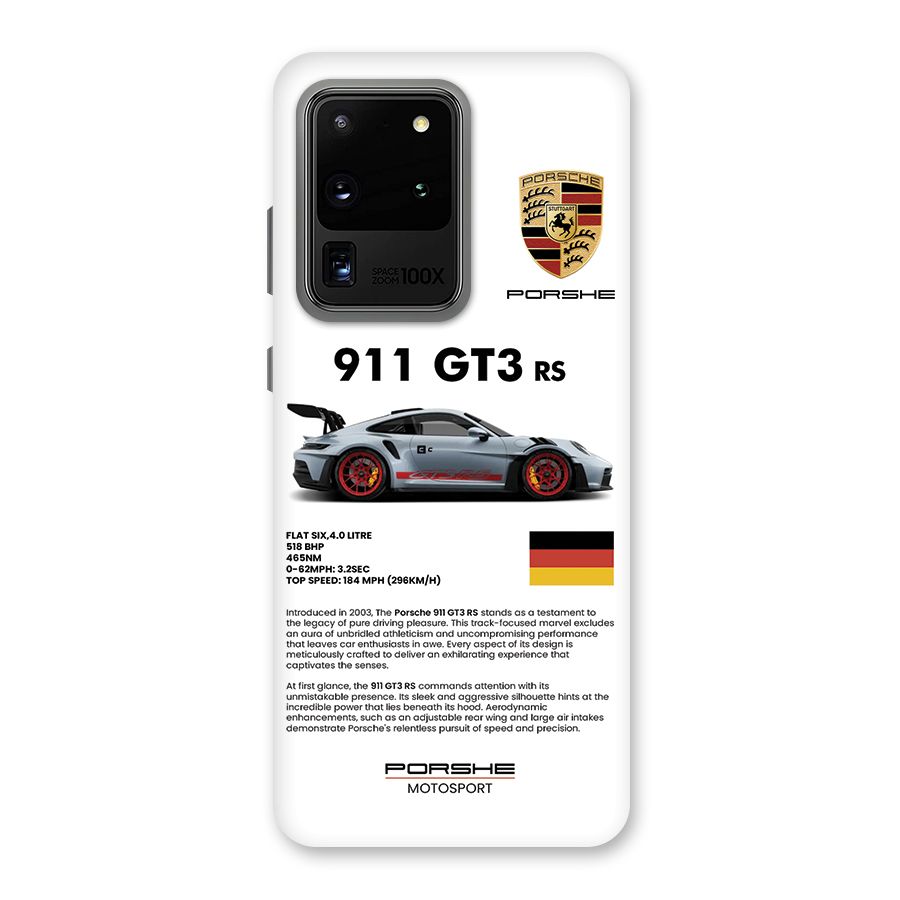 Supercar Features Back Case for Galaxy S20 Ultra