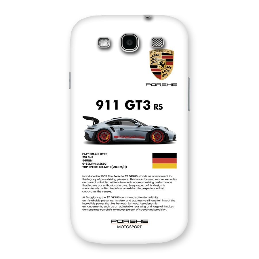 Supercar Features Back Case for Galaxy S3