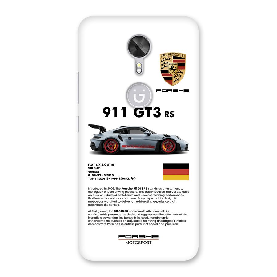 Supercar Features Back Case for Gionee A1