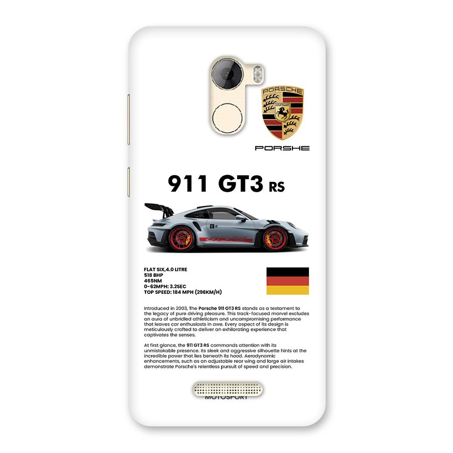 Supercar Features Back Case for Gionee A1 LIte