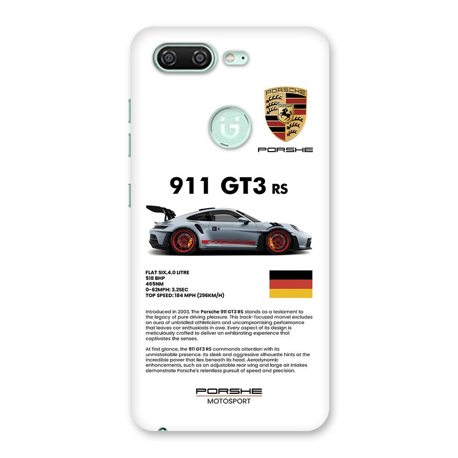 Supercar Features Back Case for Gionee S10