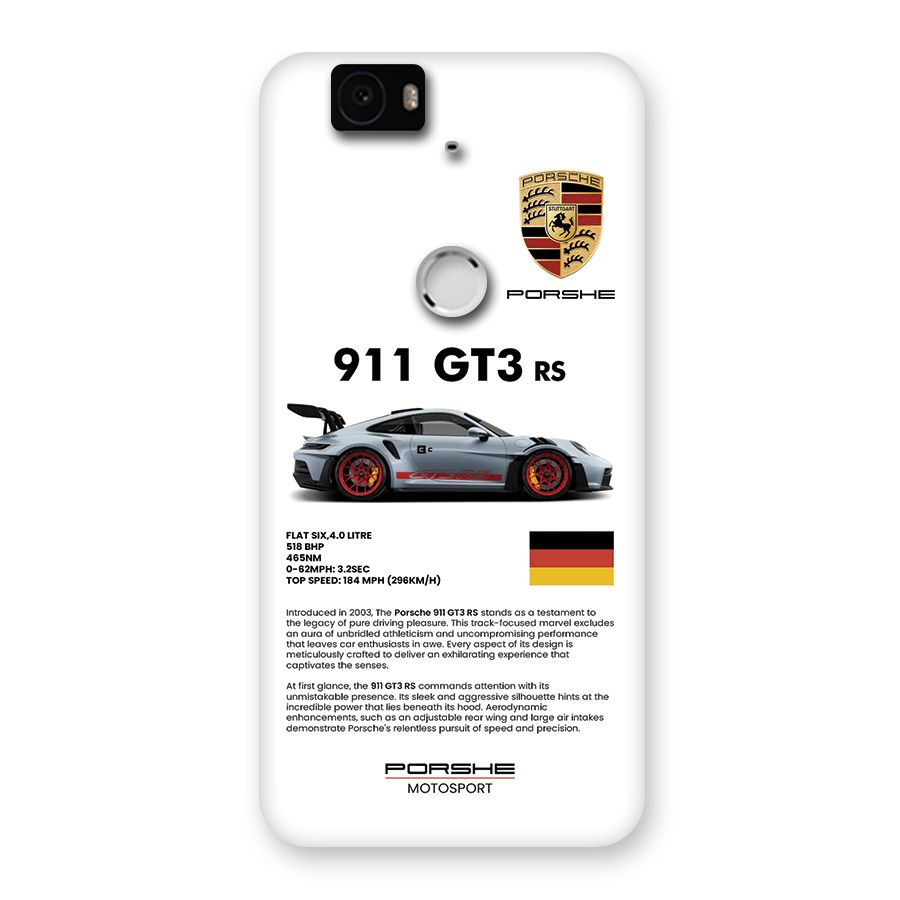 Supercar Features Back Case for Google Nexus 6P