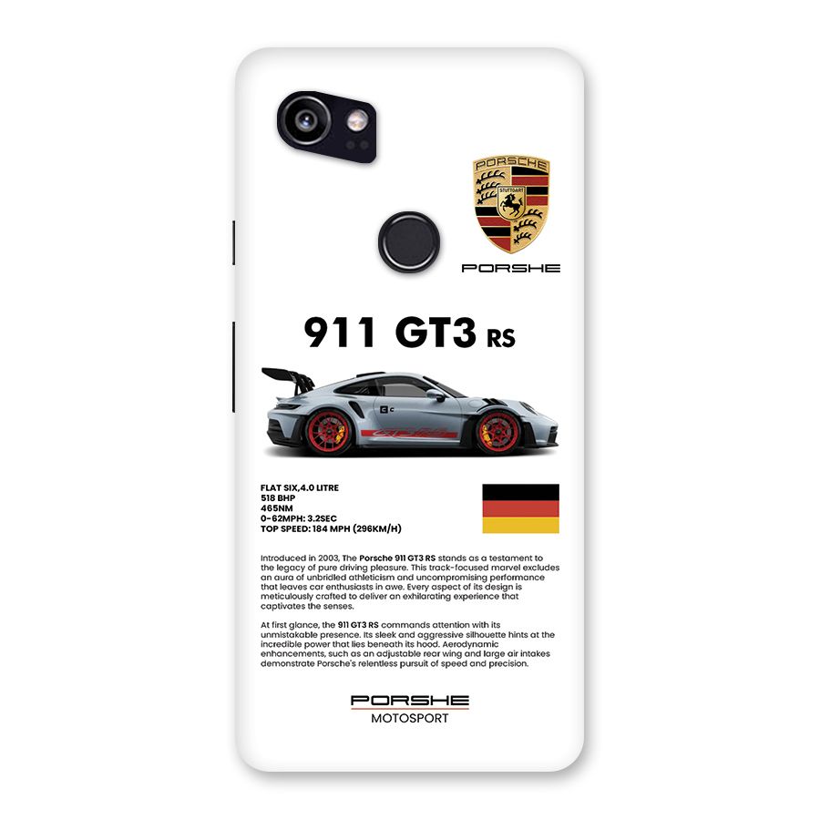 Supercar Features Back Case for Google Pixel 2 XL