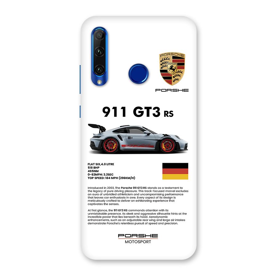 Supercar Features Back Case for Honor 20i