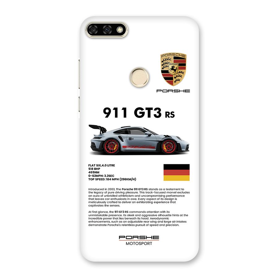 Supercar Features Back Case for Honor 7A