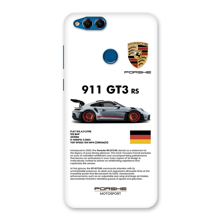 Supercar Features Back Case for Honor 7X