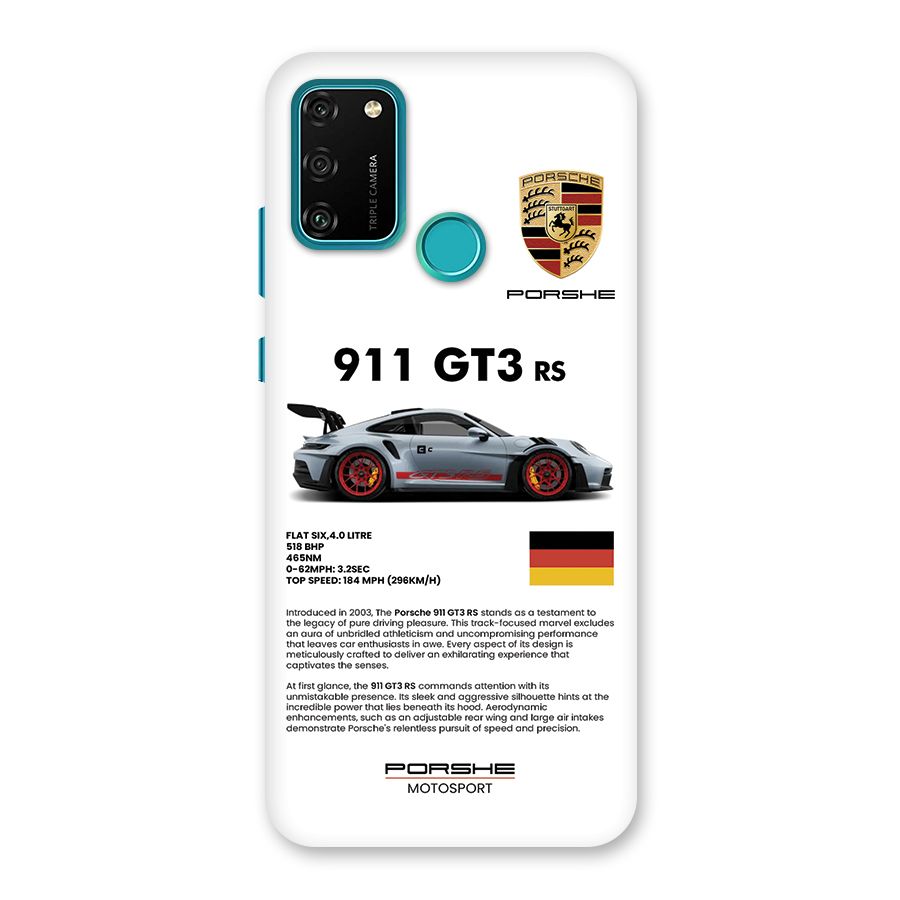 Supercar Features Back Case for Honor 9A