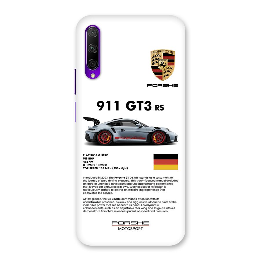 Supercar Features Back Case for Honor 9X Pro
