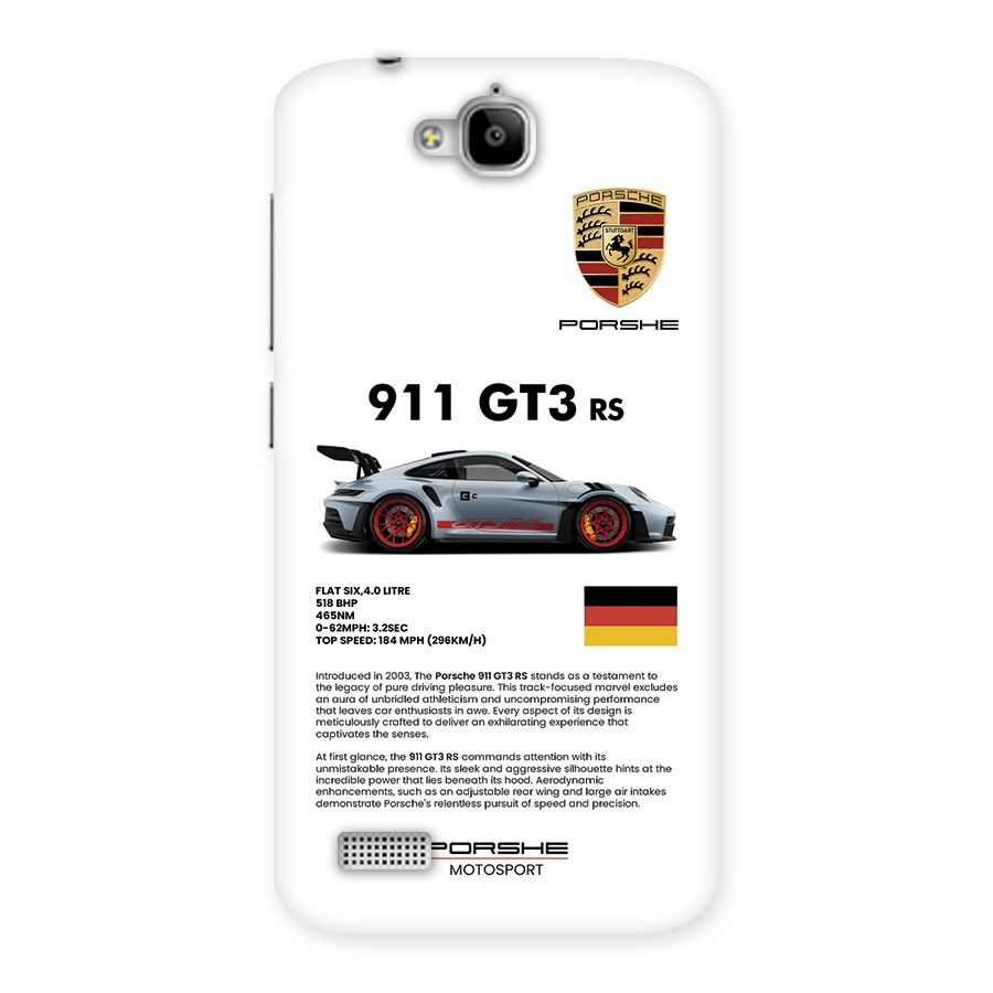 Supercar Features Back Case for Honor Holly