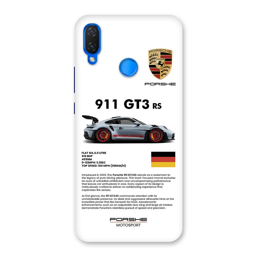 Supercar Features Back Case for Huawei P Smart Plus