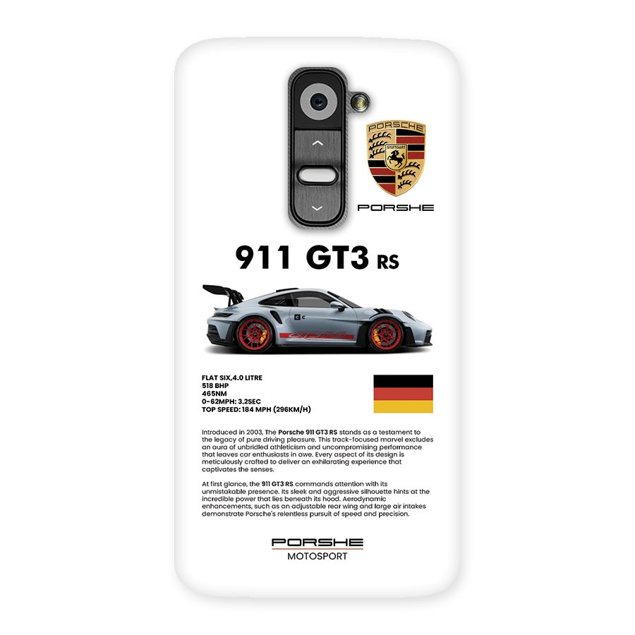 Supercar Features Back Case for LG G2