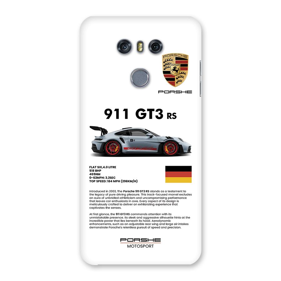 Supercar Features Back Case for LG G6