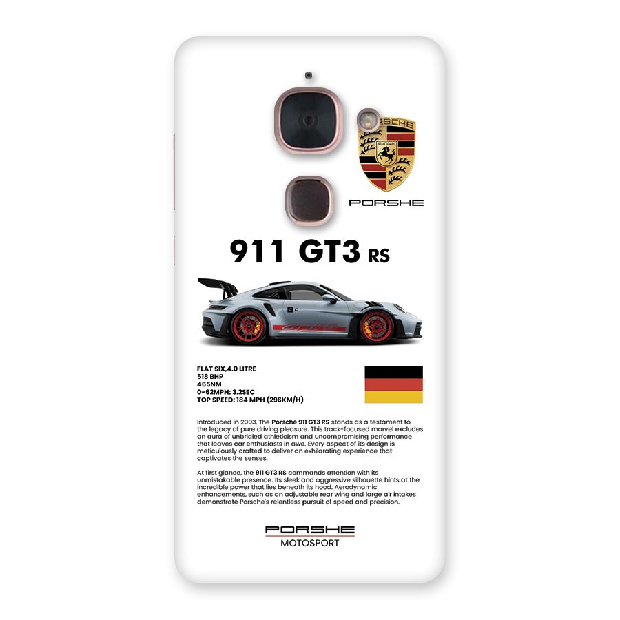 Supercar Features Back Case for Le Max 2
