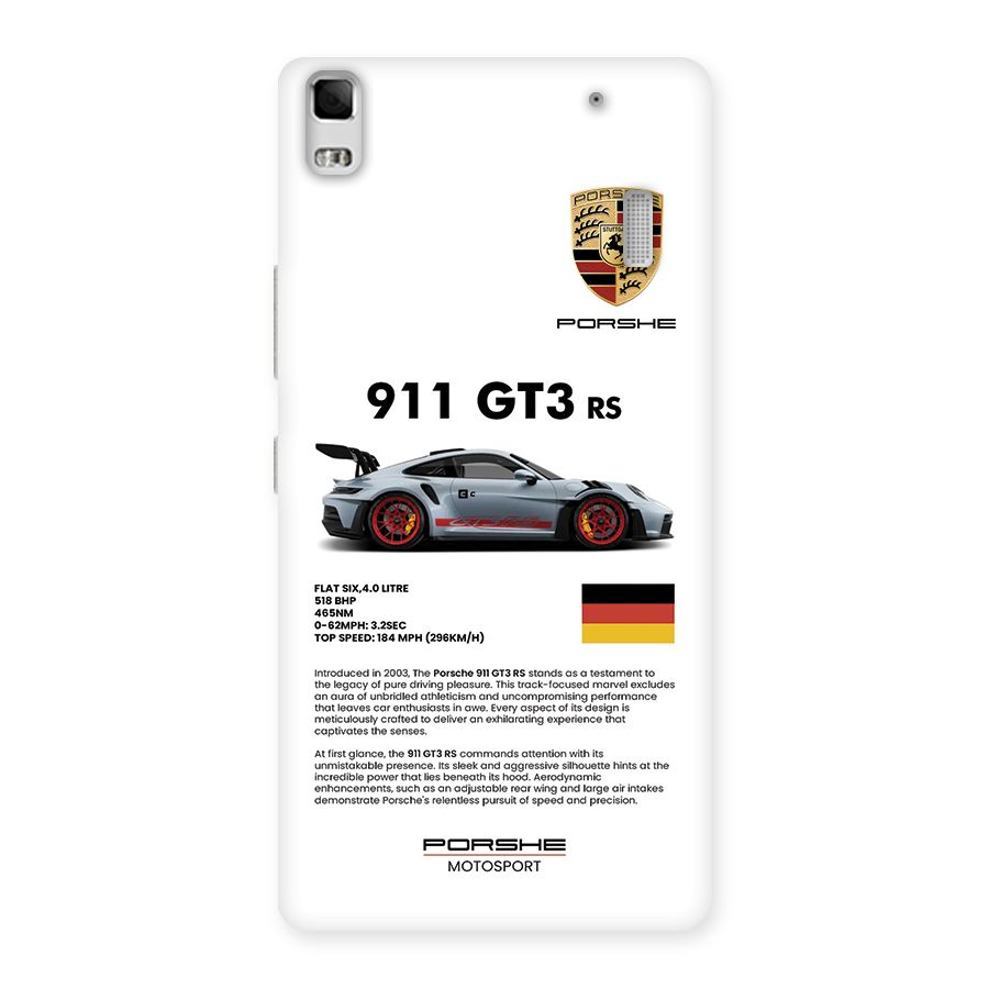 Supercar Features Back Case for Lenovo A7000