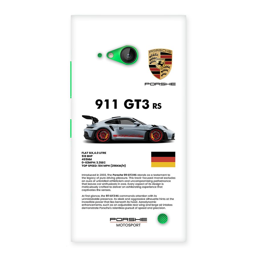 Supercar Features Back Case for Lumia 730