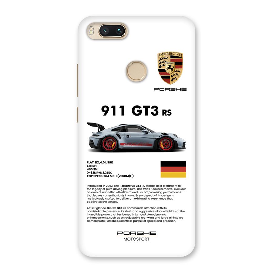 Supercar Features Back Case for Mi A1