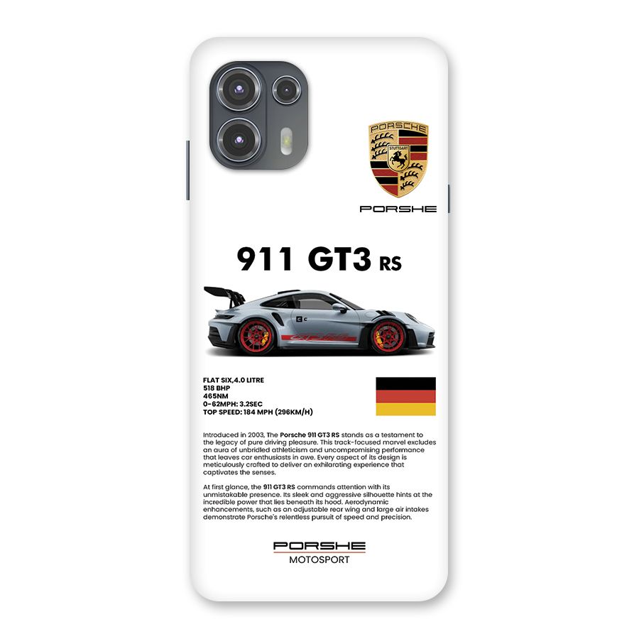 Supercar Features Back Case for Motorola Edge 20 Fusion