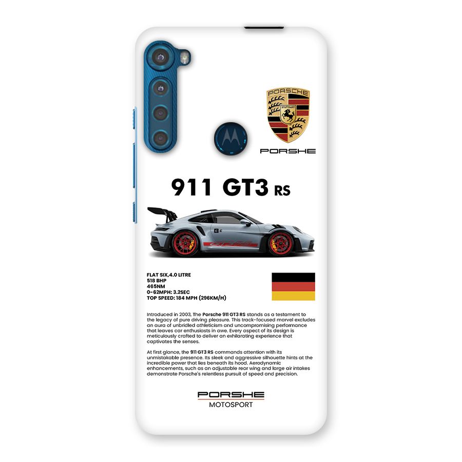 Supercar Features Back Case for Motorola One Fusion Plus