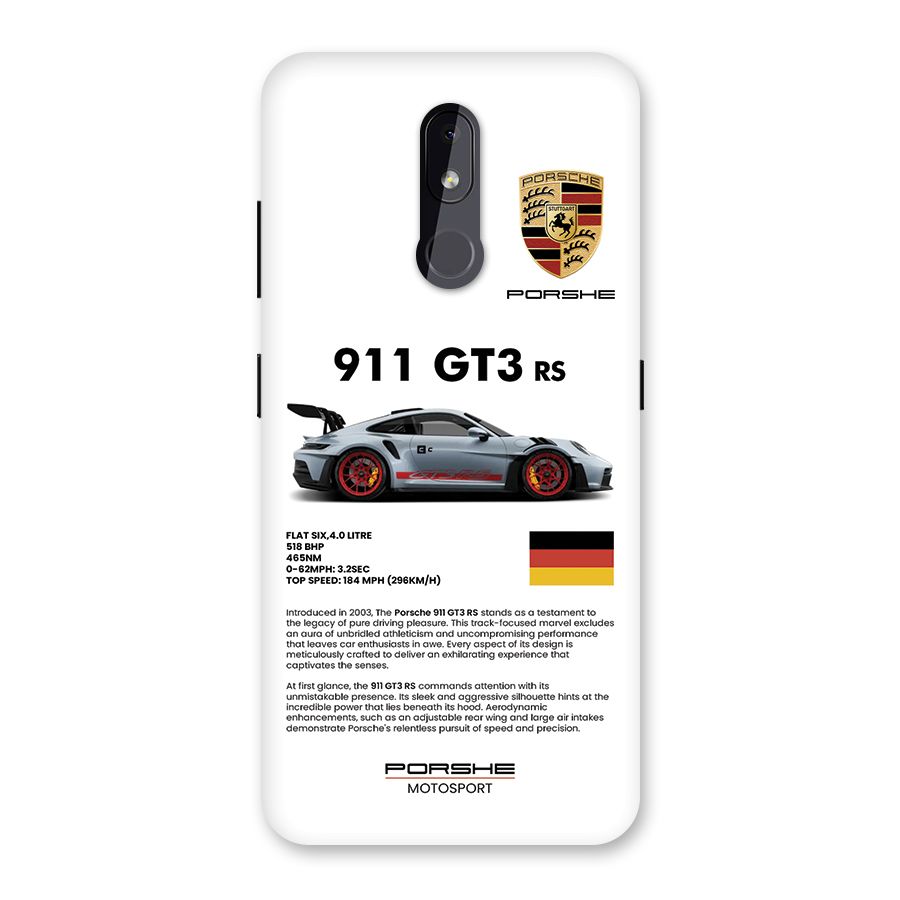 Supercar Features Back Case for Nokia 3.2