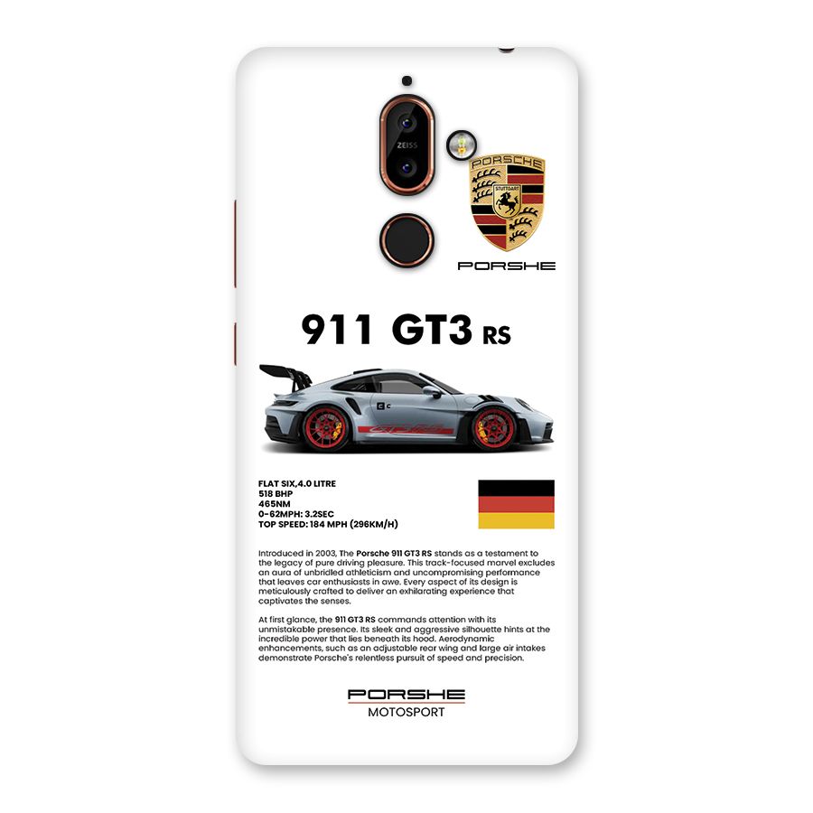 Supercar Features Back Case for Nokia 7 Plus