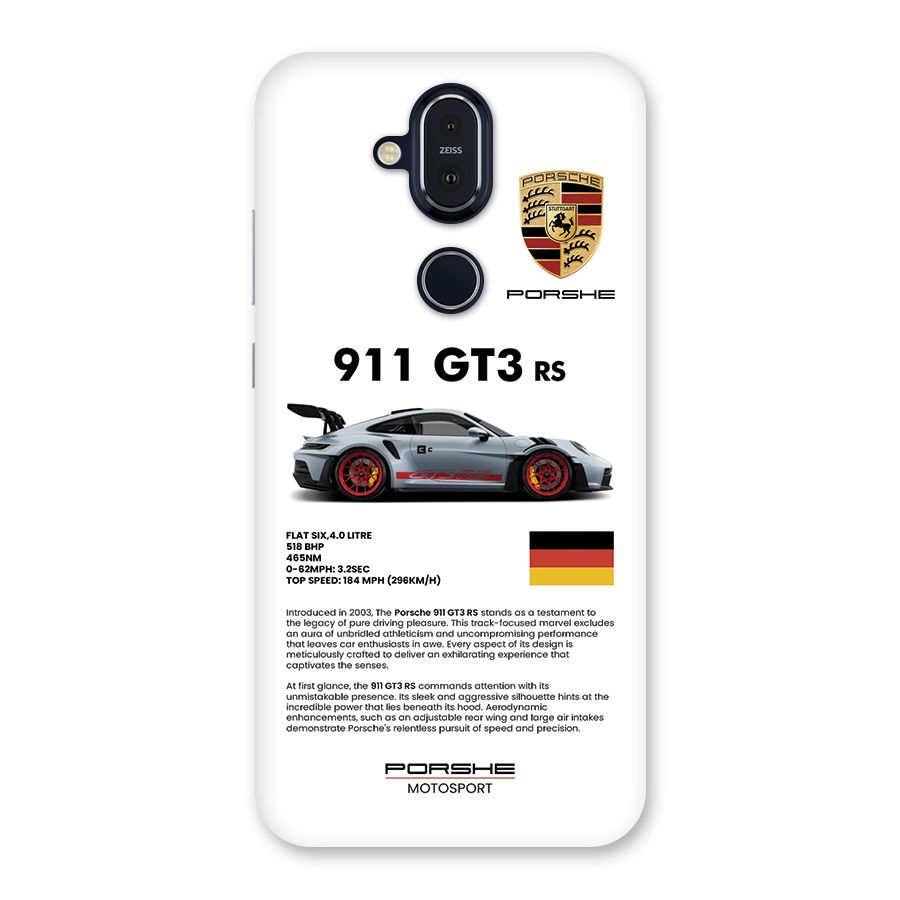 Supercar Features Back Case for Nokia 8.1
