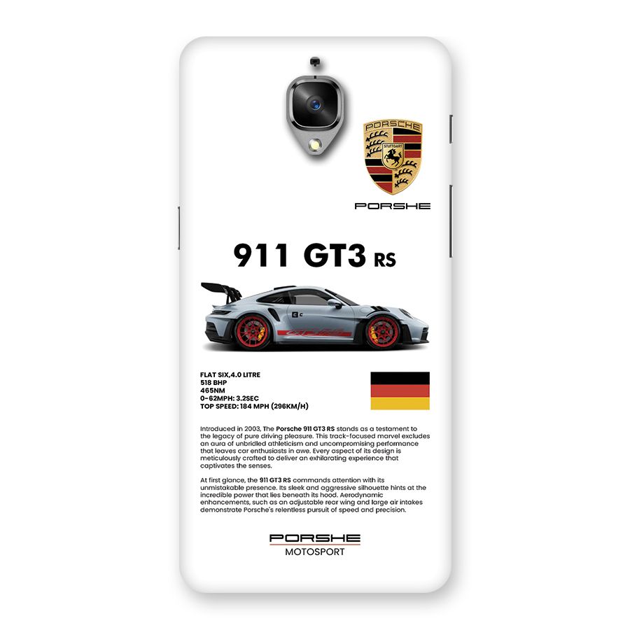 Supercar Features Back Case for OnePlus 3
