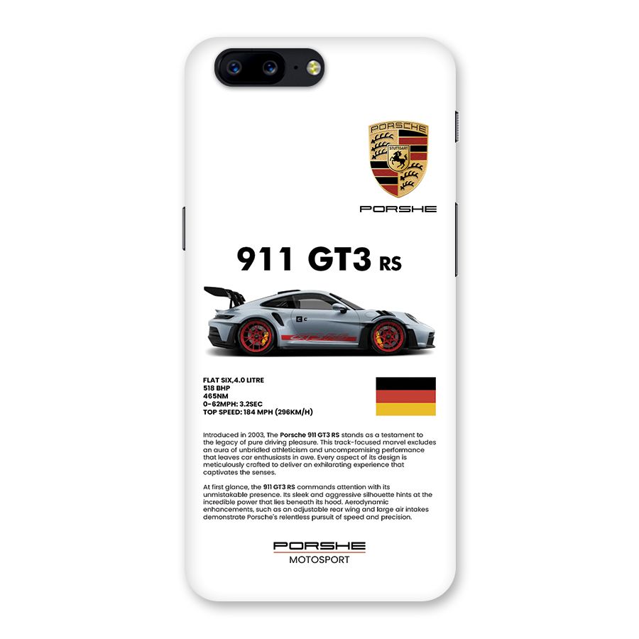 Supercar Features Back Case for OnePlus 5