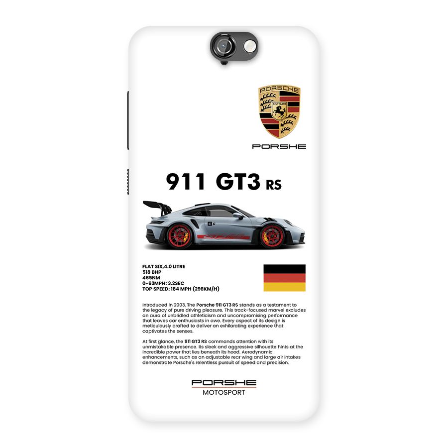 Supercar Features Back Case for One A9