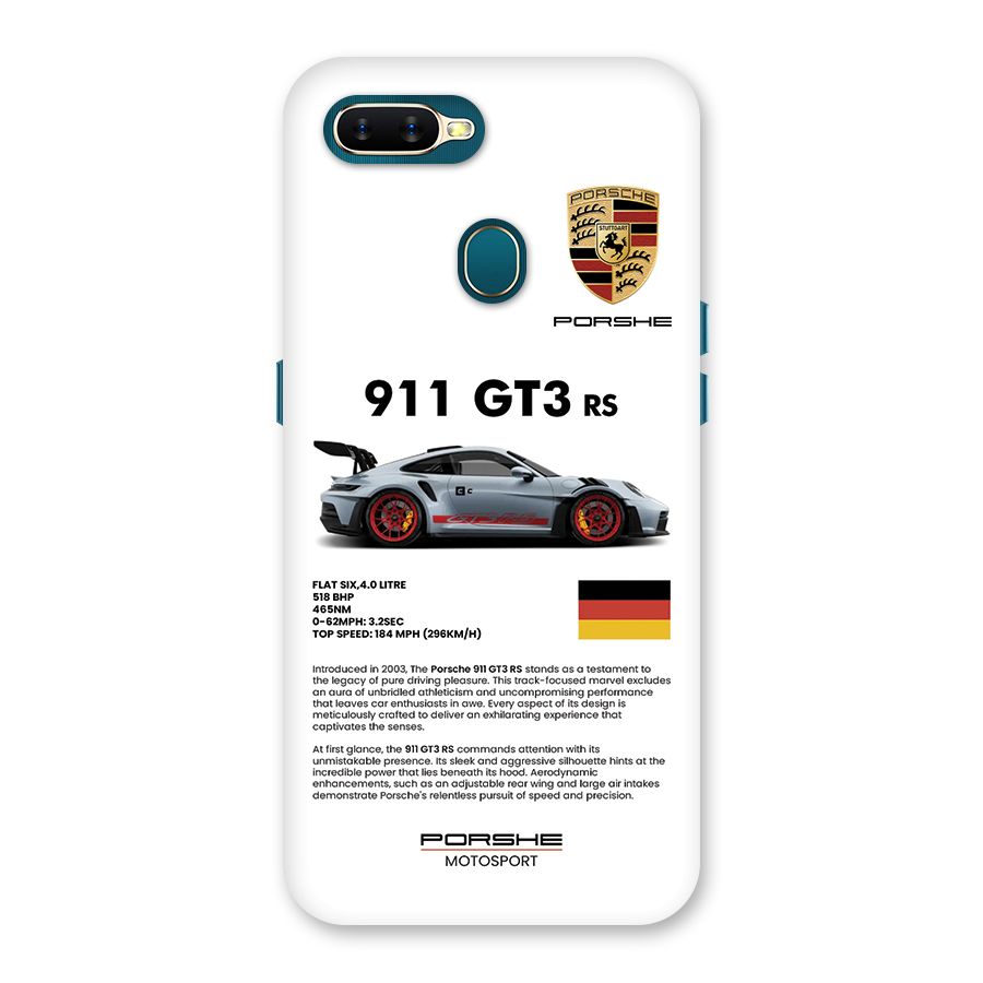 Supercar Features Back Case for Oppo A12s